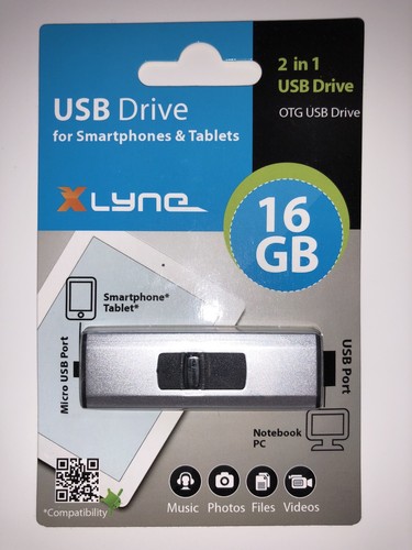 Xlyne usb drive 2in1 - drive,