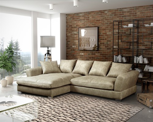 Couchgarnitur tizian form - couchgarnitur, l-form