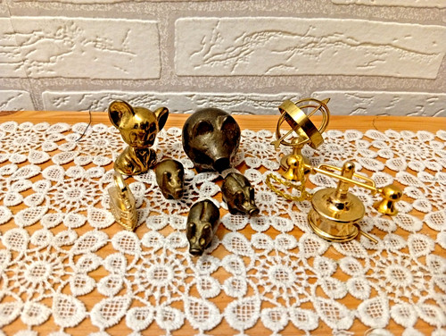 Konvolut messing miniatur - konvolut,