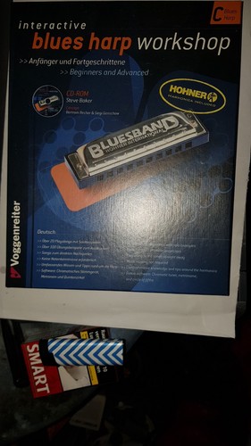 Blues mundharmonika dur - mundharmonika, mit