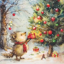 Weihnachten Servietten 33x33