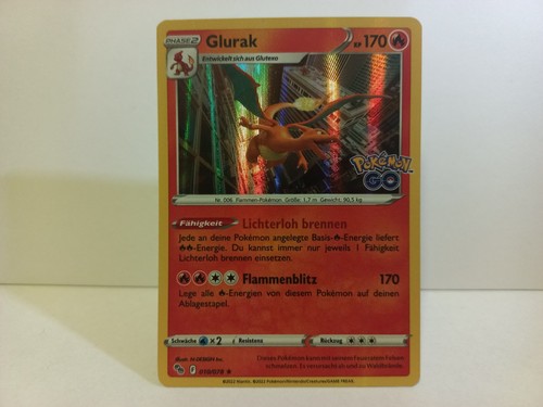 Pokemon karte glurak - pokemon,