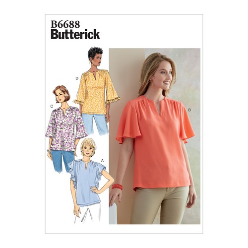 Schnittmuster bluse butterick - schnittmuster,