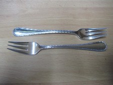 WMF Besteck,  Ludwigsburger Girlande ,   2 Kuchengabeln,   ca. 16 cm lang