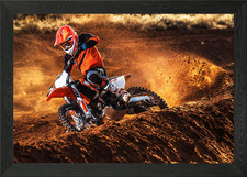 KTM 125 SX Extreme Gerahmtes