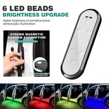 Hot car door lights. Welcome