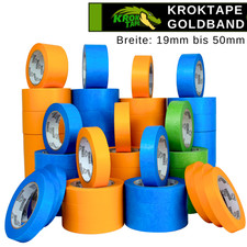 Malerkrepp 50m Goldband Klebeband Malerband Abdeckband Lackierer Abklebeband