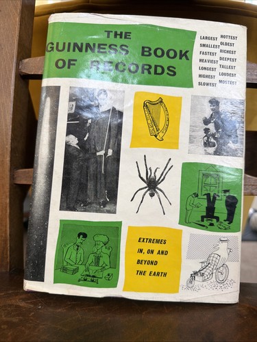 Guinness book records 1962 - book,
