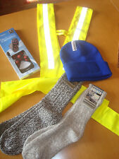 Spikes Schuhspikes Mütze Norweger Socken Sicherheitsweste