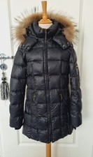 Eddie Pen Baxter Daunenjacke Daunen Jacke Mantel Echt Fell Pelz Gr. 16 164 170