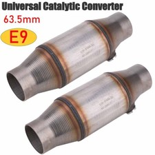 2pcs 200 Zellen Sport Katalysator Euro 4 Metall 101mm E mark E9 120R 63.5 mm DHL
