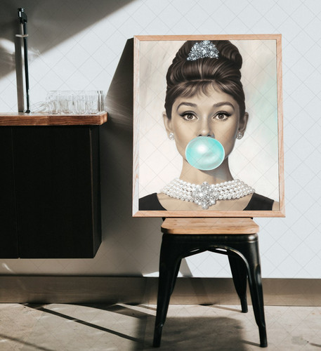 Audrey hepburn poster - audrey,