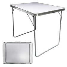 Grafner Campingtisch klappbar Klapptisch Aluminium Gartentisch 80x60x70cm Tisch