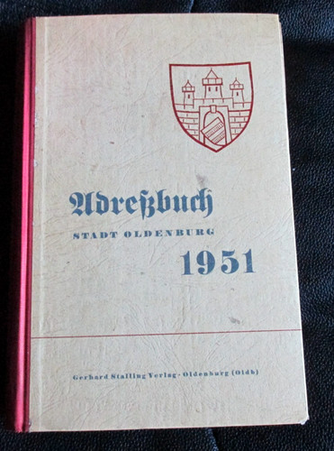 Oldenburg adressbuch stadt - oldenburg,