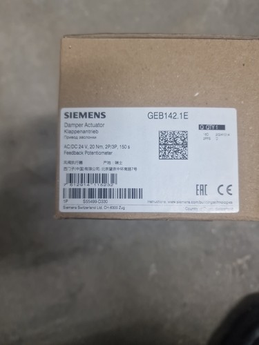 Siemens klappenantrieb geb - siemens,