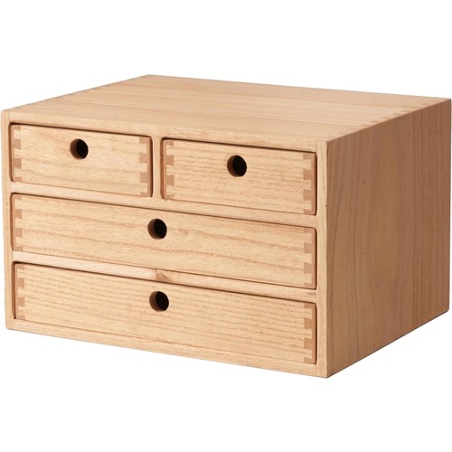 Massivholz schubladenbox - schubladenbox, 4