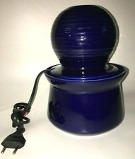 Keramikbrunnen Höhe ca. 22 cm dunkelblau mit verstellbarer Durchflussmenge