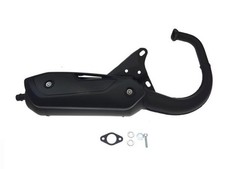 Auspuff Silent Pro E-geprüft für MBK Booster Yamaha BWS Slider Aprilia SR 50