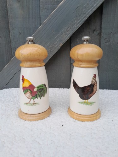 Vintage henne hahn salz und - henne,