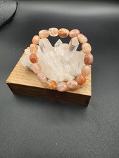 Sonnenstein Armband Nugget,10-12mm.