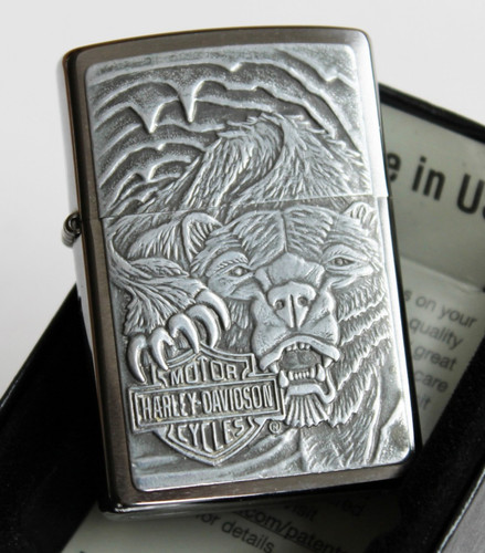 Zippo lighter harley - zippo, ⁕
