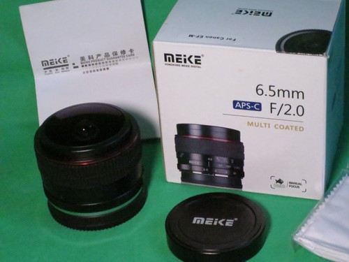 Meike fish eye - fish, f/2.0