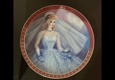 Vintage Barbie Danbury Mint/Enesco Sammlerteller Braut (Hochzeit)