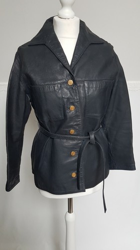 50er jahre vintage lederjacke - jahre,