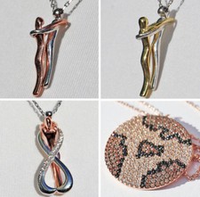 Unendliche LIEBE Halskette Silber Kette Anhänger Vergoldung Damen Herren Türkei