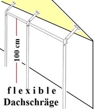 Dachschräge 3 Varianten Wandkleiderständer Kleiderstange Garderobe St.09.100-300