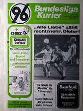 Fußball-Programmheft  2. Liga Nord  1980/81 Hannover 96 - OSV Hannover