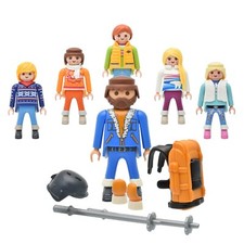 Playmobil City Life Figur Ski Bergsteigen Klettern Schnee Winter