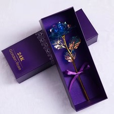 24K Gold Rose in Geschenkbox