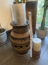 Wagenrad Nabe Kerzenständer Deko