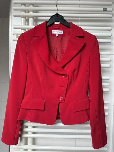 Blazer bluse rot 34 - blazer-bluse,