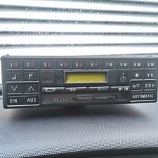 Becker Mexico Cassette electronic 614 - Autoradio für Mercedes BMW Oldtimer RAR!