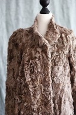 Pelzmantel Braun Lang M