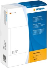 Adressetiketten einzeln weiß