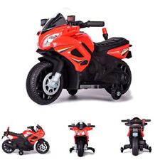 B-Ware Chipolino Kinder Elektromotorrad Patrol, Polizei Stützräder Musik rot