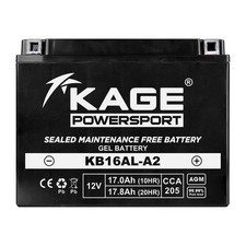 Batterie GEL KAGE YB16AL-A2 für Ducati 748 916 888 Yamaha VMAX VMX 1200 XV 750