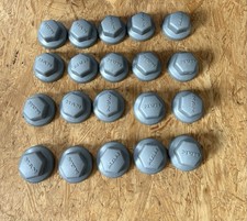 Radmutternkappen Grau Groß 