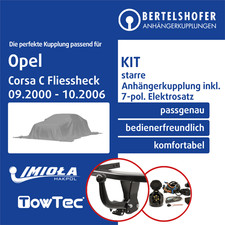 Für OPEL Corsa C Fliessheck