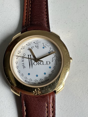 Benetton bulova uhr over - bulova,