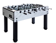 Profi Kickertisch Tischkicker "Meisterkicker" in weiß