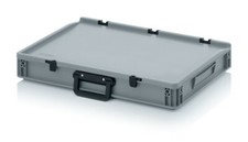 Koffer 60x40x9 Plastikkoffer Kuststoffkoffer Box Transportkiste Transportcase