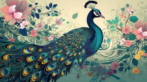 Wandbild eine asiatisch - wandbild:,