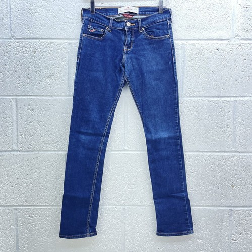 Hollister navy skinny jeans - navy,