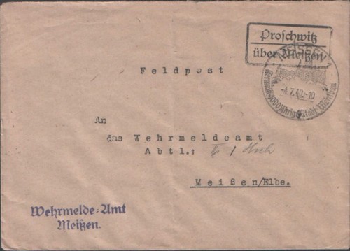 Brief mit - dr,,