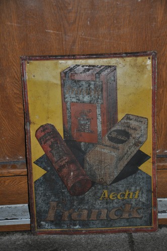 Altes blechschild 30er - altes,