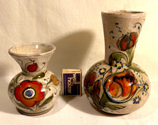 2 x kleine Vase; Erhart / Elio Schiavon; Italy; 50er Jahre; G. Frasnelli; Meran